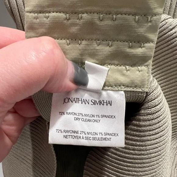 Jonathan Simkhai Jayline Bralette Pullover Sweater - Picture 13 of 14